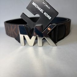 Michael Kors MK Logo Belt 34"
