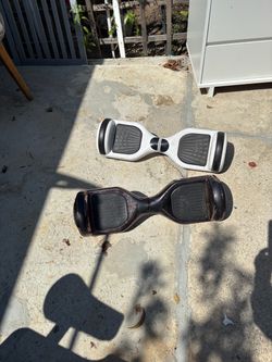 Two Self-Balancing Hoverboards