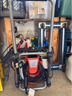 Power washer on wheels, 2300 psi.