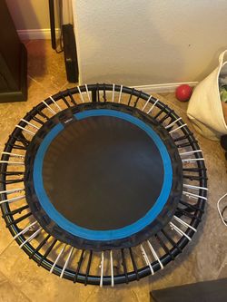 Bellicon 39” Rebounder Trampoline – Folding Legs – NEWER Bungees