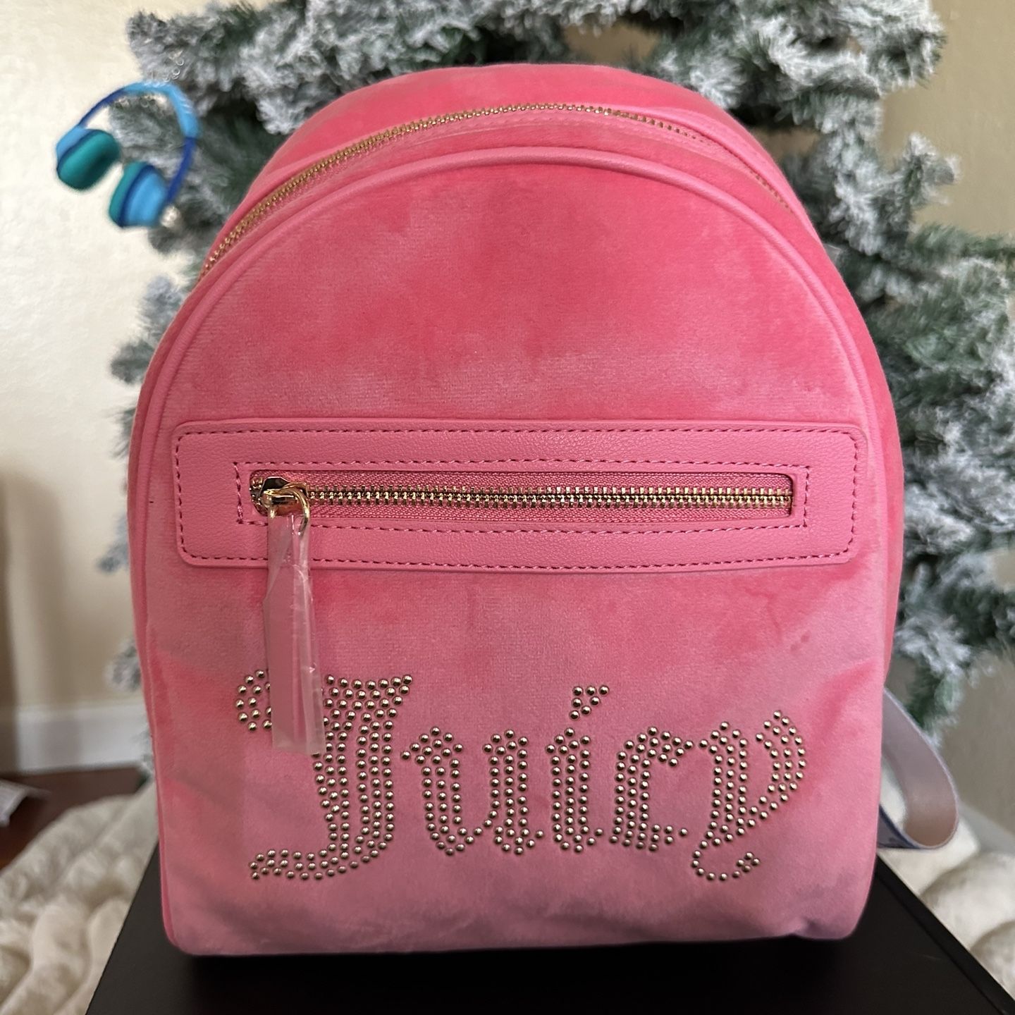 Juicy couture big spender backpack Juicy Couture Big Spender Backpack Leopard Print Sparkle  main image 2