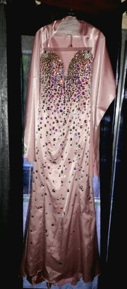 Formal Dress Dusty Rose size 10