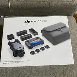 DJI Mavic 3 Pro Fly More Combo Camera Drone (with RC Pro Remote)