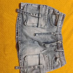 Jean Skirt 