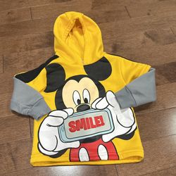 2t Mickey Mouse Hoodie 