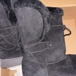 Boots Black JCPenny Used! 