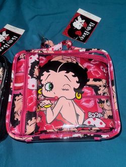 Betty boop cosmetic bags