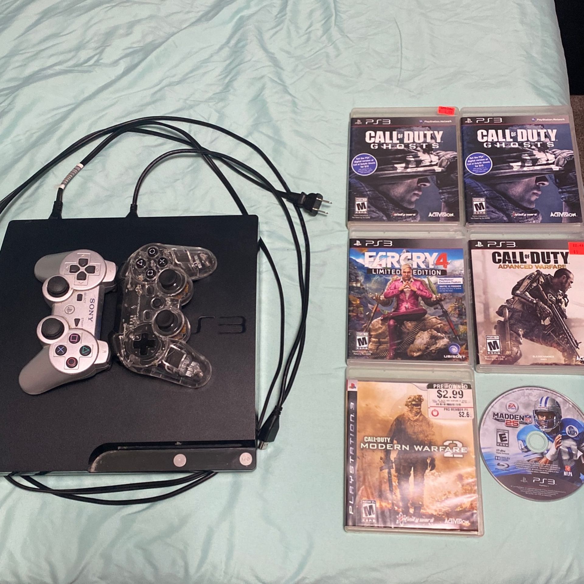 PS3 And 5 Games