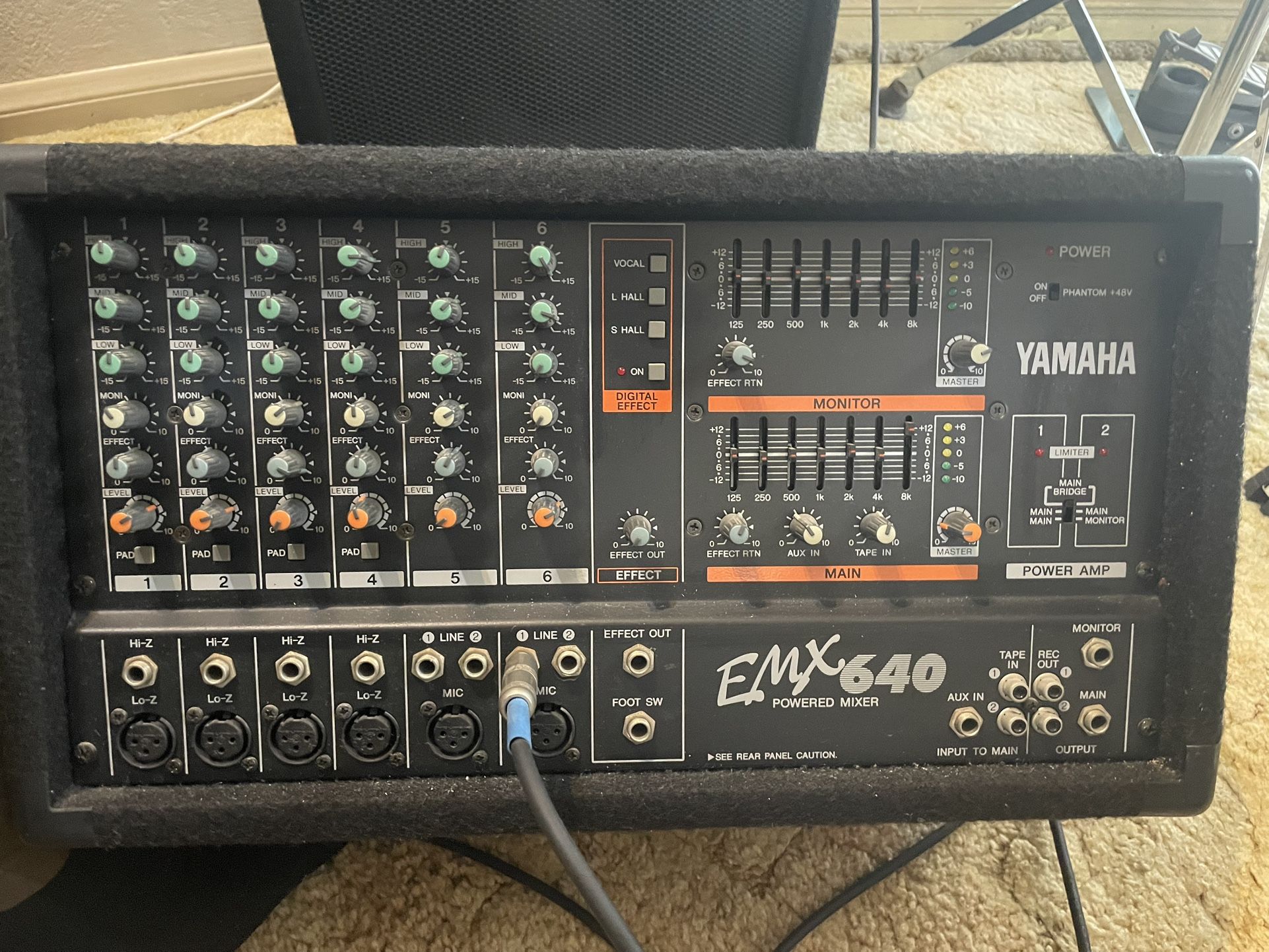Klipsch KP 2502 C2 & Yamaha EMX 640