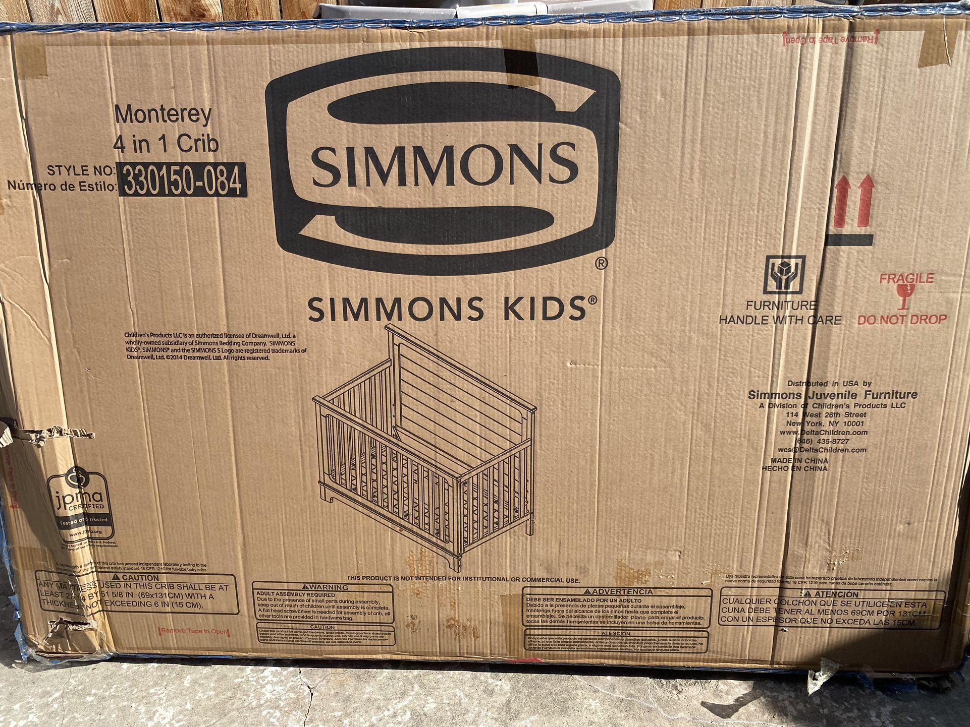 Simmons juvenile top products company inc