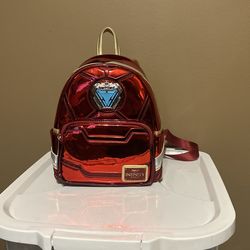 Used Iron Man Loungefly Backpack