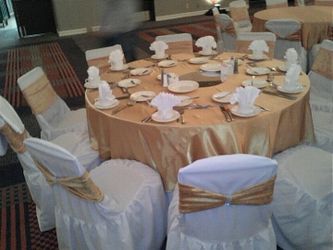 Gold chair band For Sale