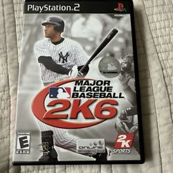 Major League Baseball 2k6 Ps2