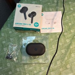 Earbuds- Wireless-Airtime Pro 2 SE-NEW In Box-black 