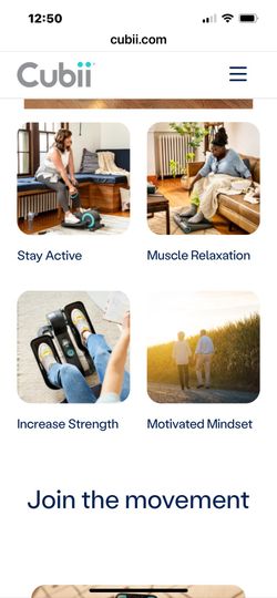 Cubii Jr. Go Seated Elliptical (2) My Cubii (1) Mounted Speed Bag and Mounted Upper Body Workout