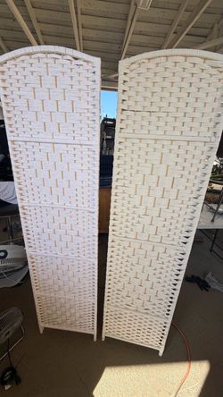 3 panel room dividers - 2 options
