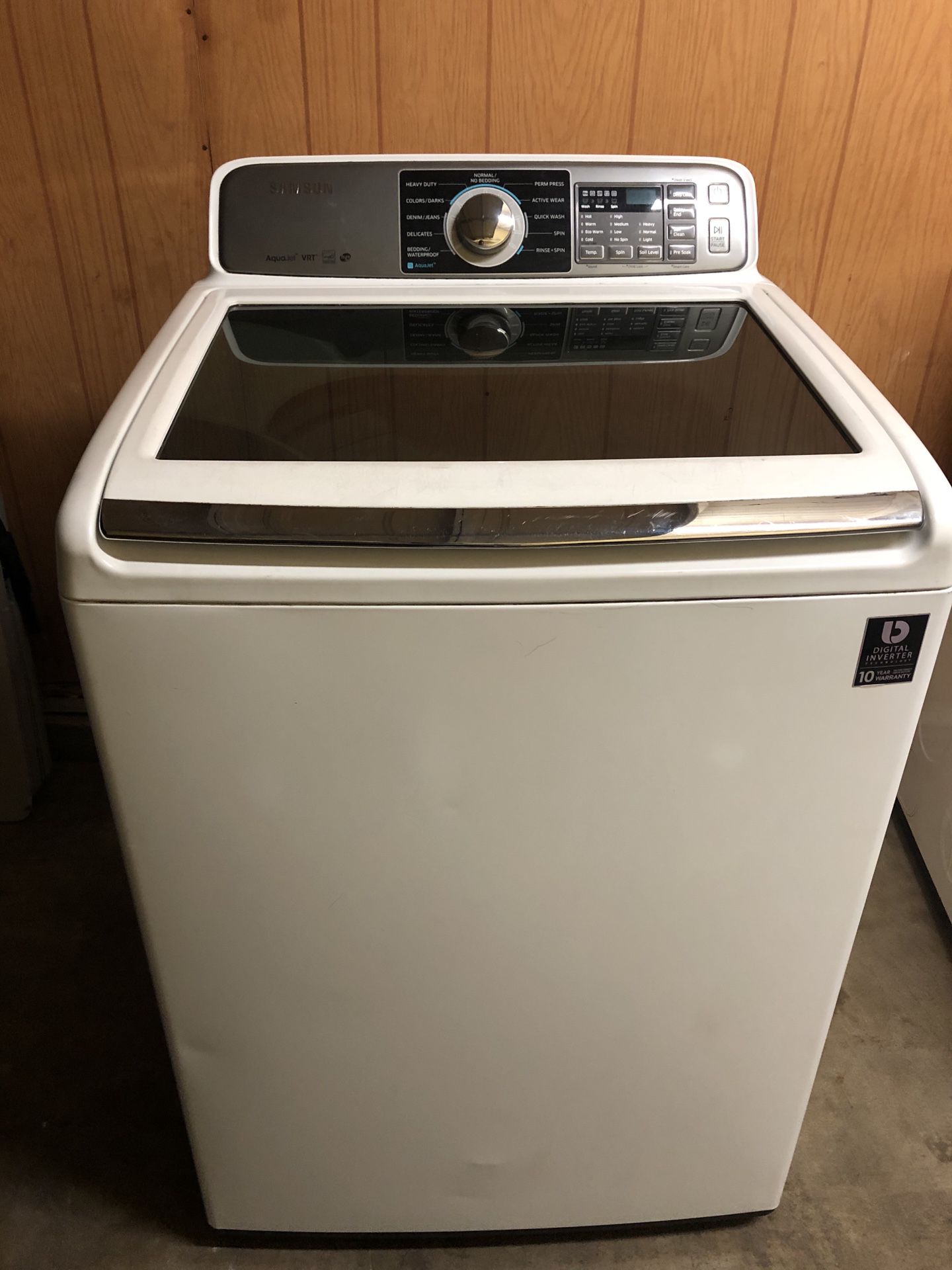 Samsung washer top load