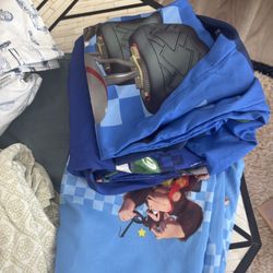 Twin Bed Sheets - Mario Brothers,Sports Theme And More 