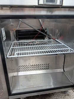 Prep table refrigerator