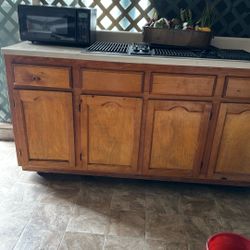 Stove Top Cabinet