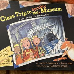 Class Trip to the Spooky Museum: A Hair-Raising Lift-the-Flap Tour