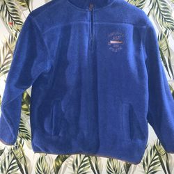 Boys Size Medium (8) GAP fleece Half Zip Pull Over $12