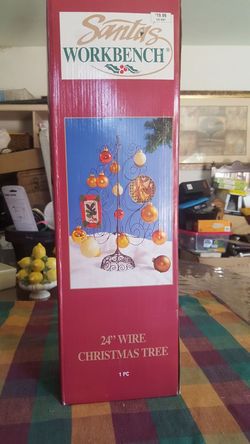 24" wire christmas tree