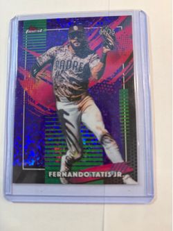 Fernando Tatis jr 2026 Topps finest #274 rare mini diamonds 2/75