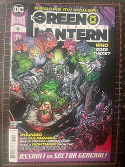 Green Lantern #6, vol. 7- bagged and boarded