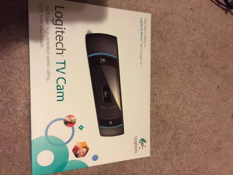 LOGITECH TV CAMERA FOR VIDEO CALLING