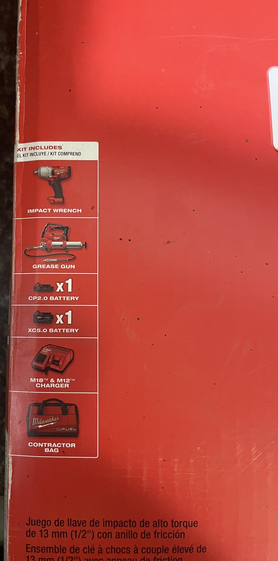 Impact Wrench 1400 Torque Grease Gun