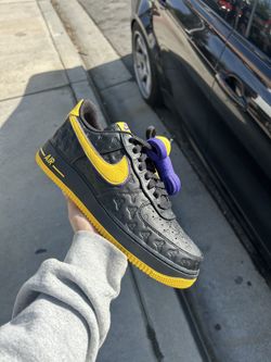 Nike Air Force 1 Low Kobe Bryant ‘Lakers Away’ (Numbered Pair)  Size 10.5