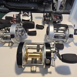Pinnacle Fishing Reels Set Of 5 