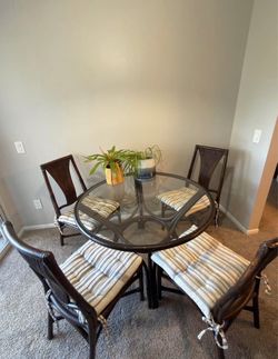 Real Bamboo Dining Set for Sale!