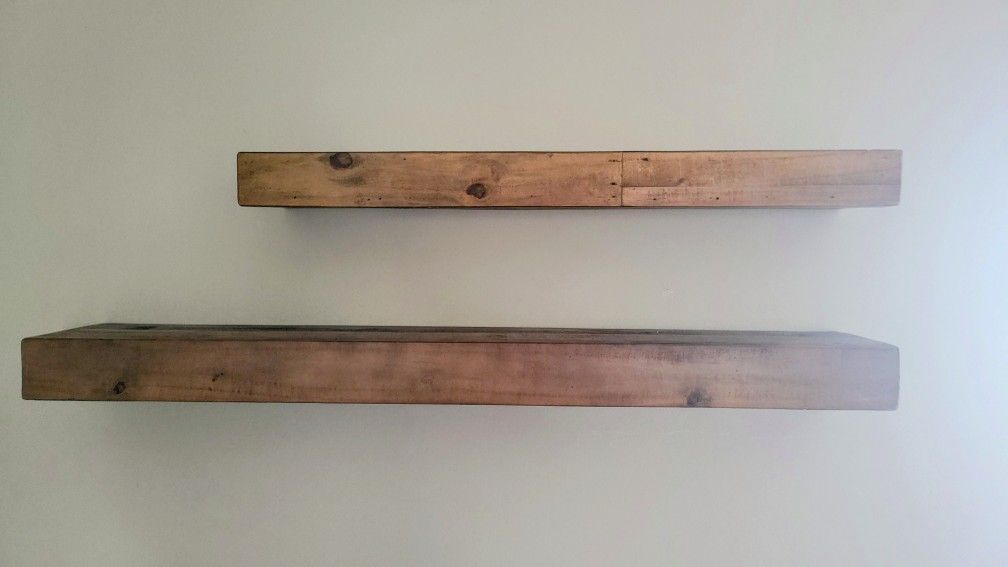West Elm Emmerson® Reclaimed Wood Floating Wall Shelves