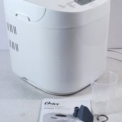 Oster Expressbake Breadmaker, 2-lb. Loaf Capacity, 2 lb, White/Ivory #690