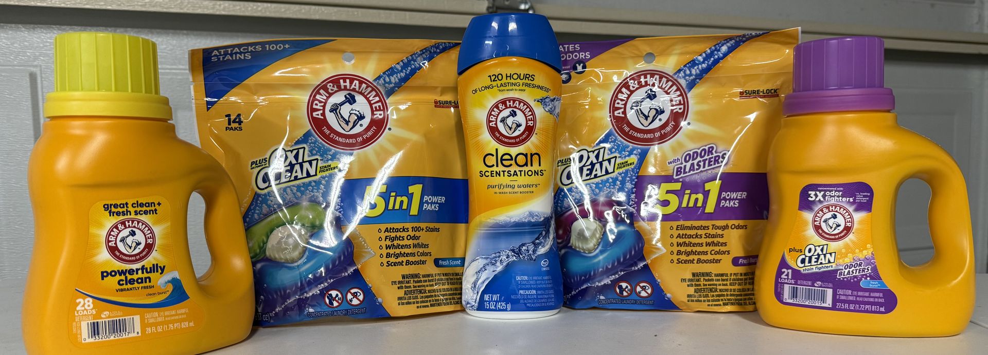 Arm and Hammer Laundry Bundle