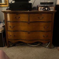 Antique Dresser Oak wood 