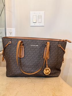 Original Michael Kors Brown Signature Tote Bag – Like New Condition