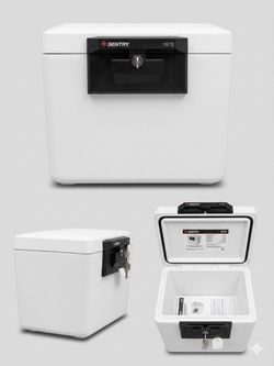 Sentry Safe 1970 Fire-Resistant Security Box with Key