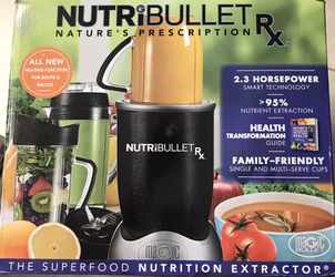Nutribullet Rx Ninja XL Blender Natural Extractor Juicing for Sale in Fort  Lauderdale, FL - OfferUp