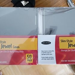 New CD-R Cds and New Jewell Cases