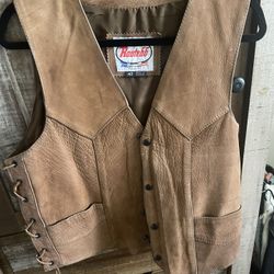 Vintage Leather Vest