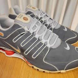 Nike Shox NZ Gray 2013 Running Sneakers Shoes  Size 12
