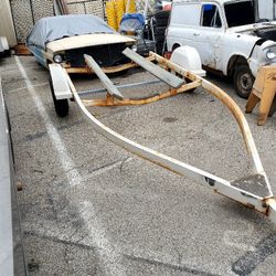 BOAT TRAILER, FITS 14 TO 18' BOAT,OFF DMV COMPUTER, I HAVE PTI ,BILL OF SALE IN MY NAME