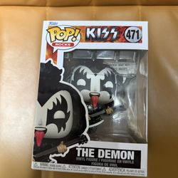 Funko Pop! Rocks #471 – KISS “The Demon” (Gene Simmons) – New