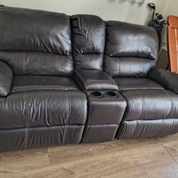 Leather Sofa Recliner For Sale