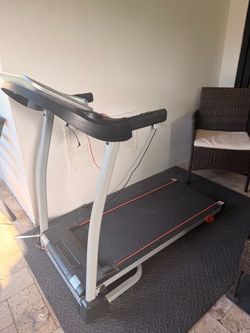 Electric Treadmill with Console