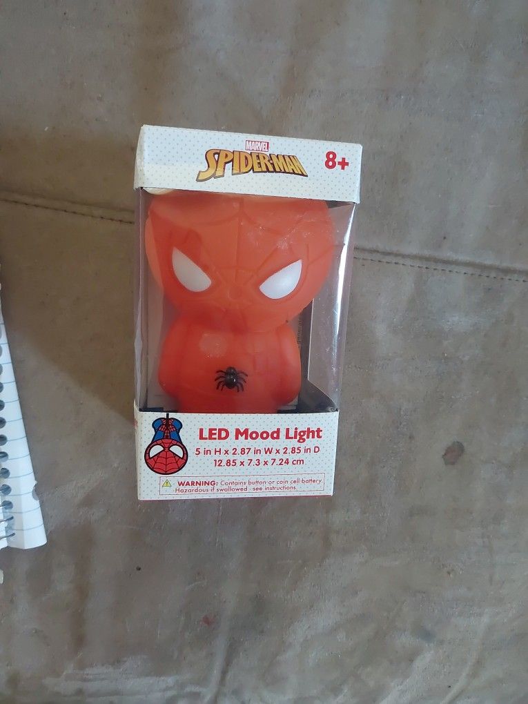 Marvel spider man l e d moo  light