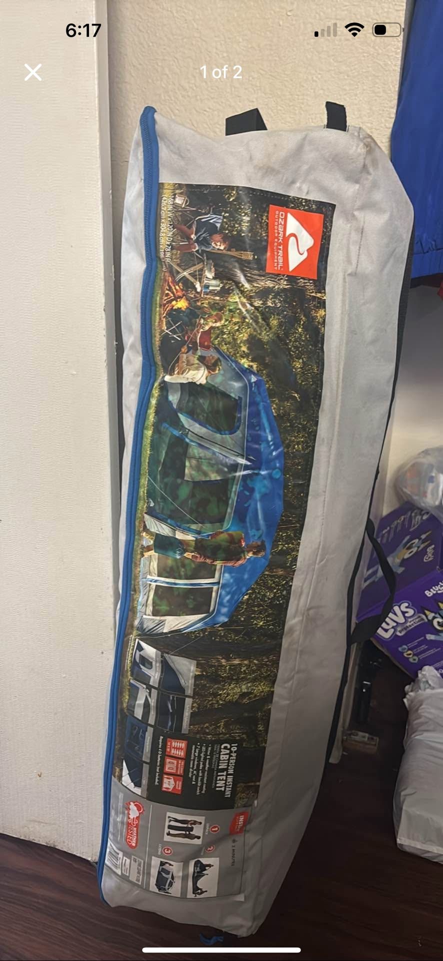 Ozark 10 Person Instant Tent
